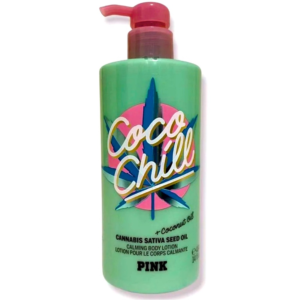 VS PINK Coco Chill Calming Body Lotion 14oz new unopened * RARE & DISCONTINUED *